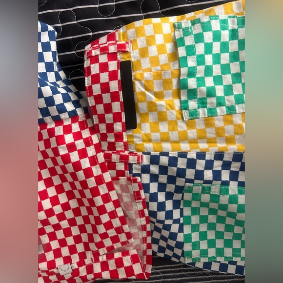 Stella McCartney Kids Multicolor Checkered Set - Picture 2 of 4